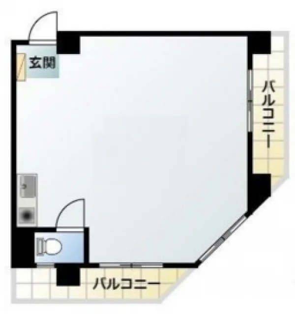 秋場ビル 5 フロア図面 4
