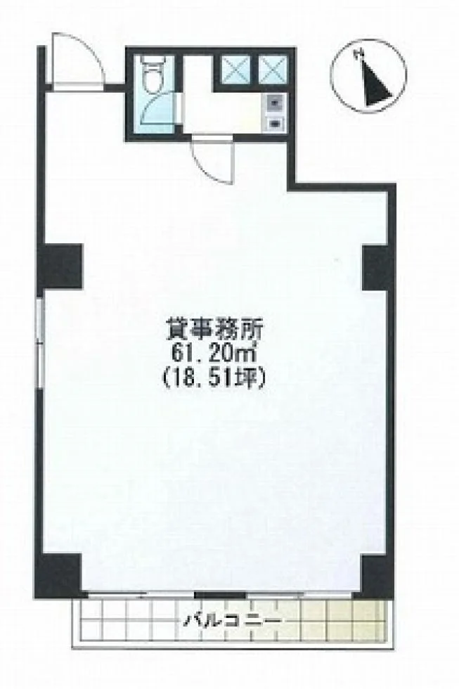 クインズコート新宿ビル 7 フロア図面 4