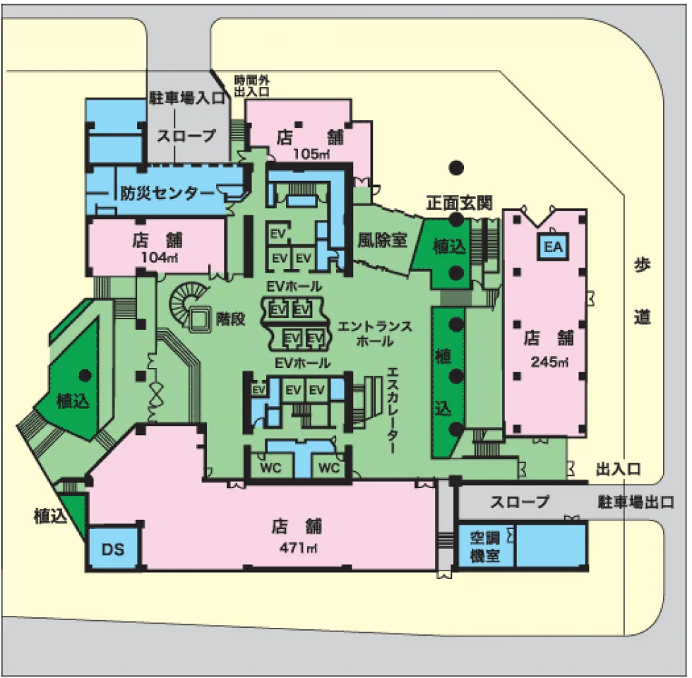 新宿グリーンタワー 1 フロア図面 4