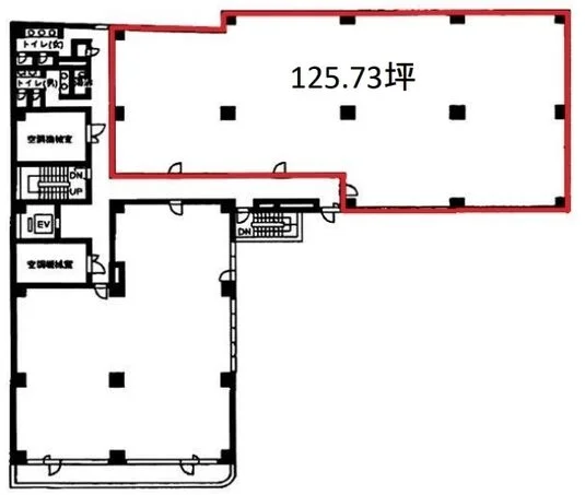 西新宿三晃ビル 2 フロア図面 13