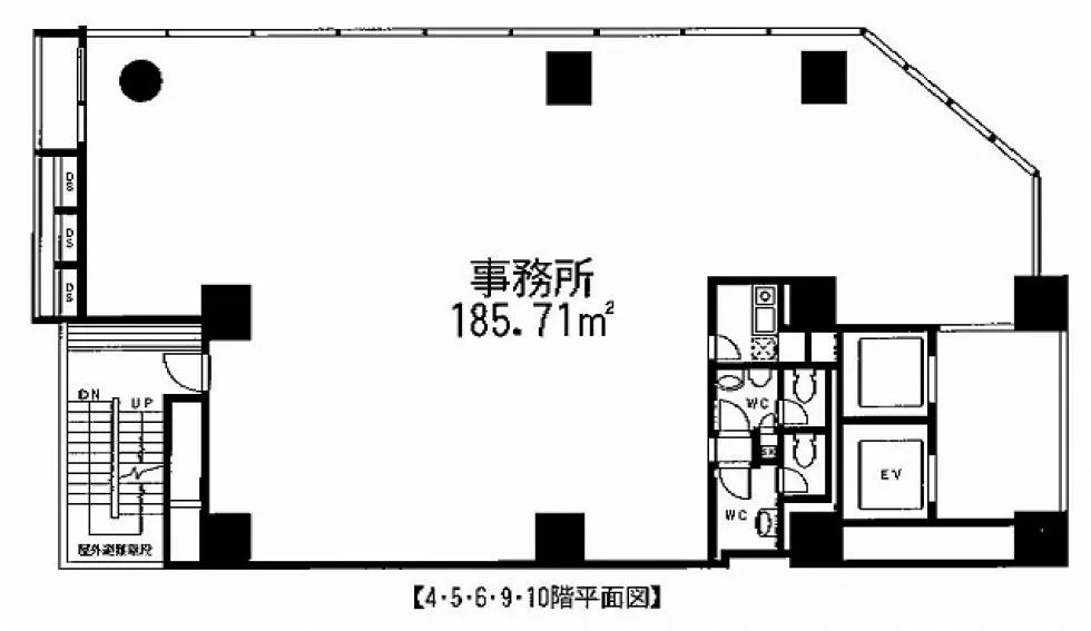 FORECAST西新宿(フォーキャスト西新宿) 6 フロア図面 22