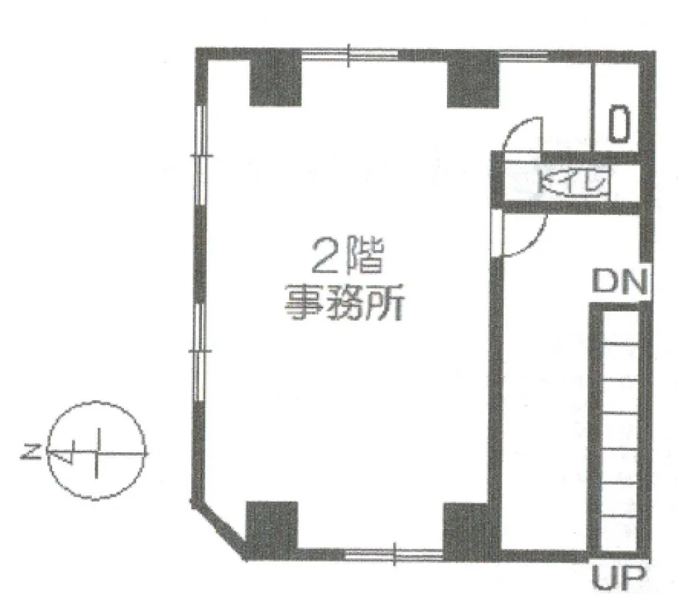 SRビル 2 フロア図面 1