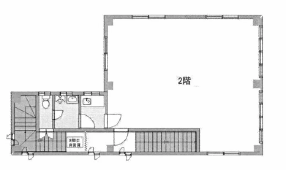 高橋ビル 2 フロア図面 5