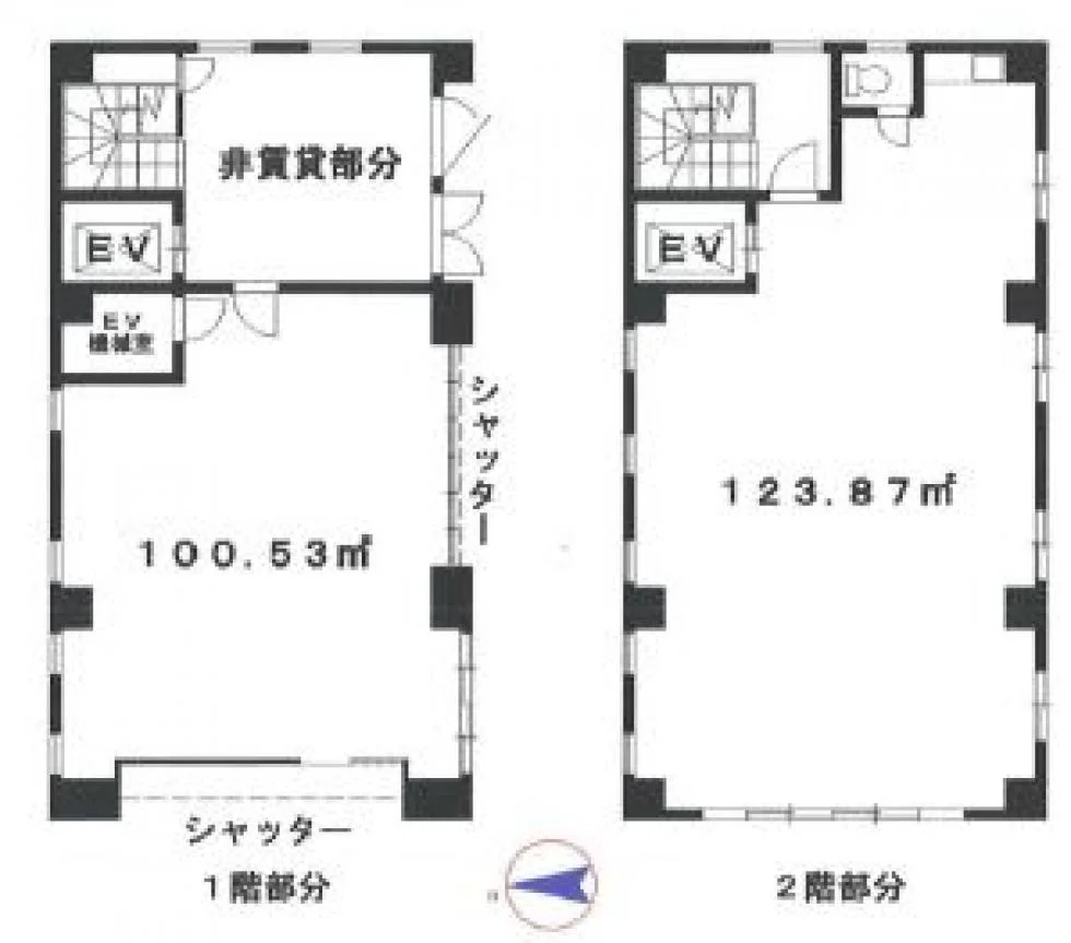 篠崎ビル 1 フロア図面 5