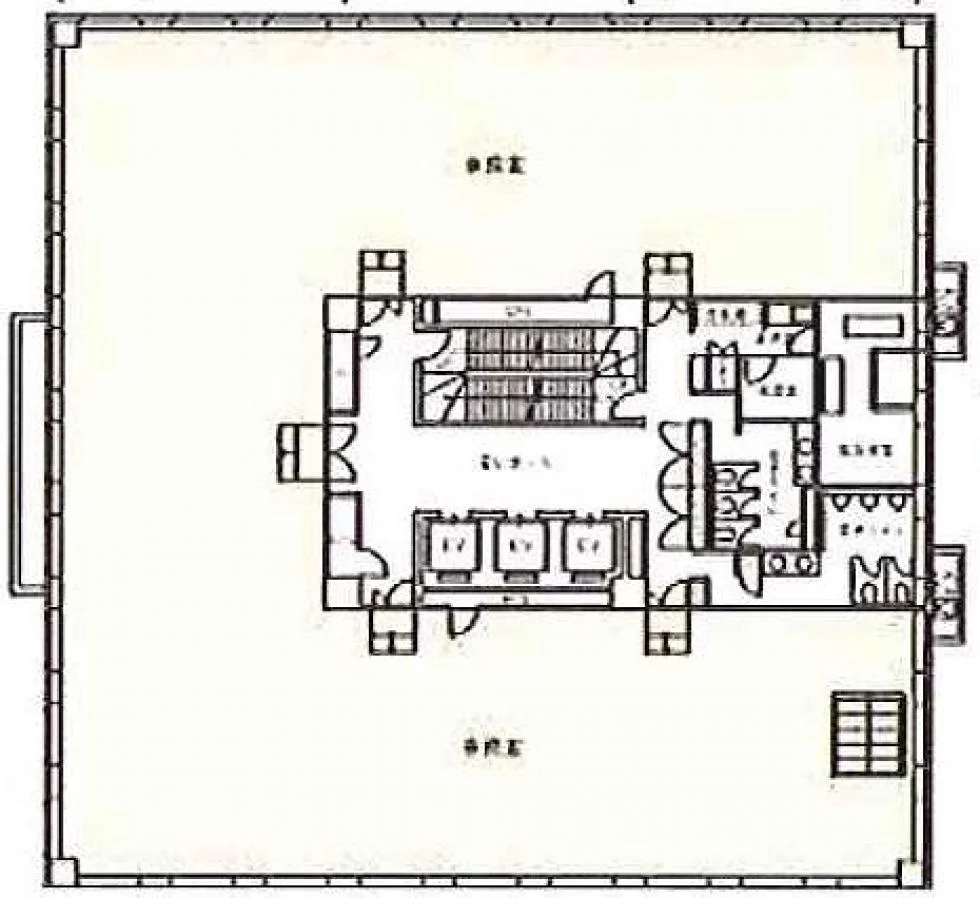 錦糸町マークビル 2 フロア図面 1