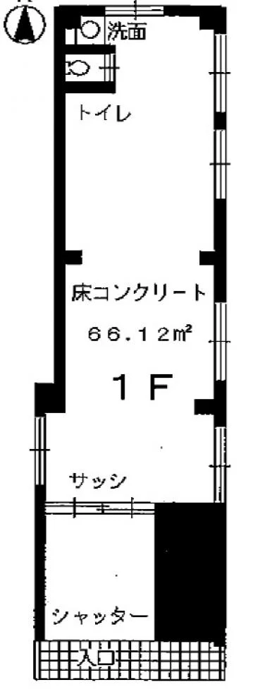 中井ビル 1 フロア図面 7