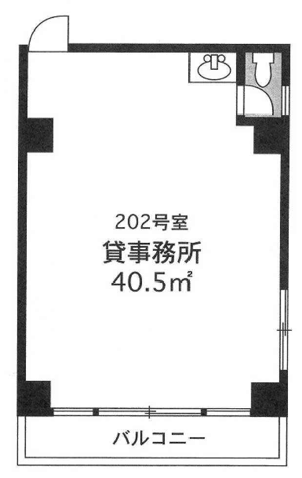 三橋ビル 2 フロア図面 7