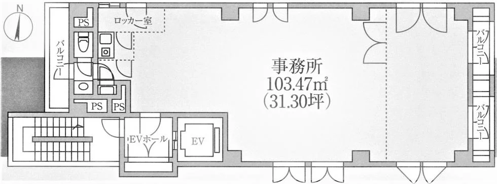 HARIYAMA Bldg. 4 フロア図面 4