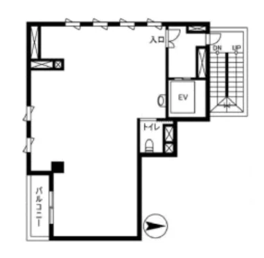 東新ビル 2 フロア図面 1