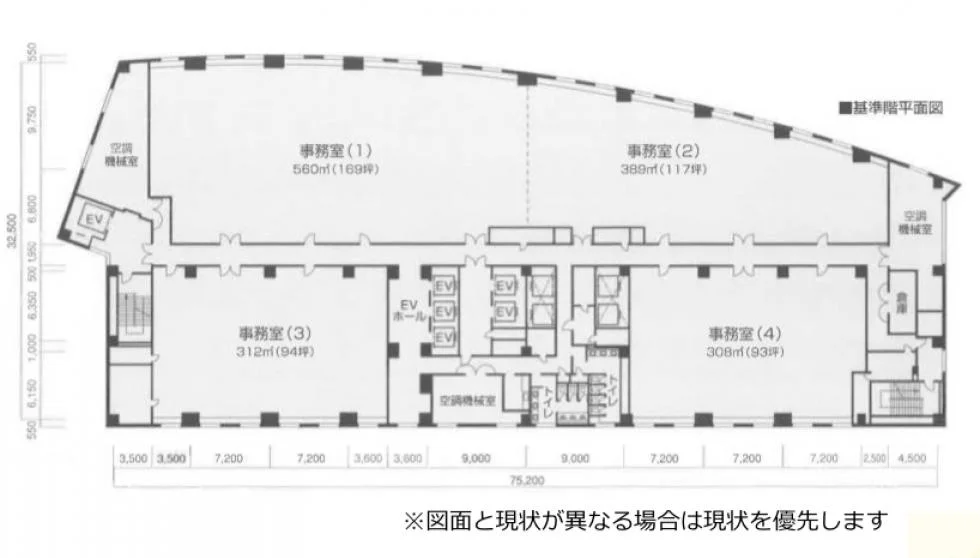 国際ファッションセンタービル 7 フロア図面 1