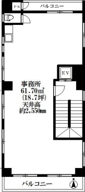 西村ビル 3 フロア図面 5