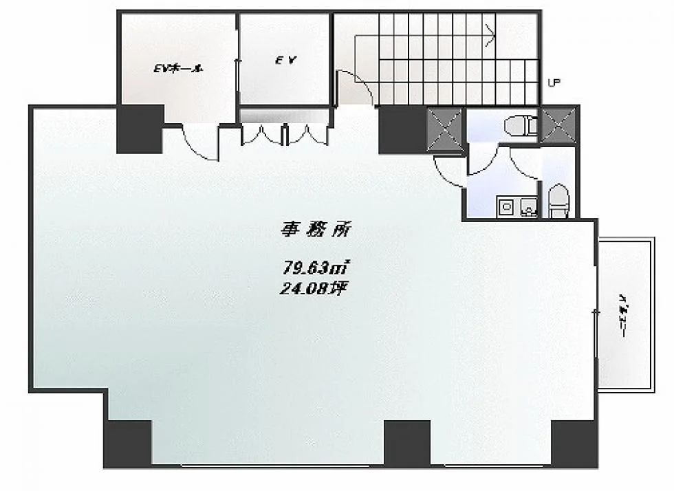 ガイセンタービル 2 フロア図面 1