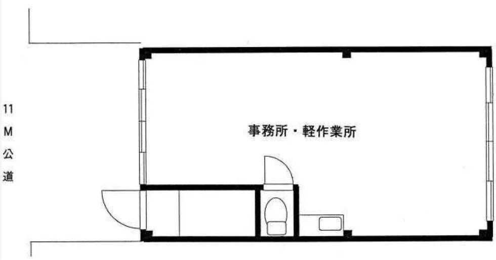 経澤ビル 1 フロア図面 7