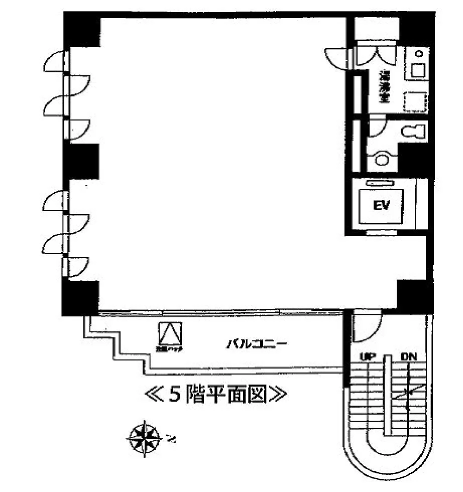 秋澤(AKIZAWA)ビル 5 フロア図面 7