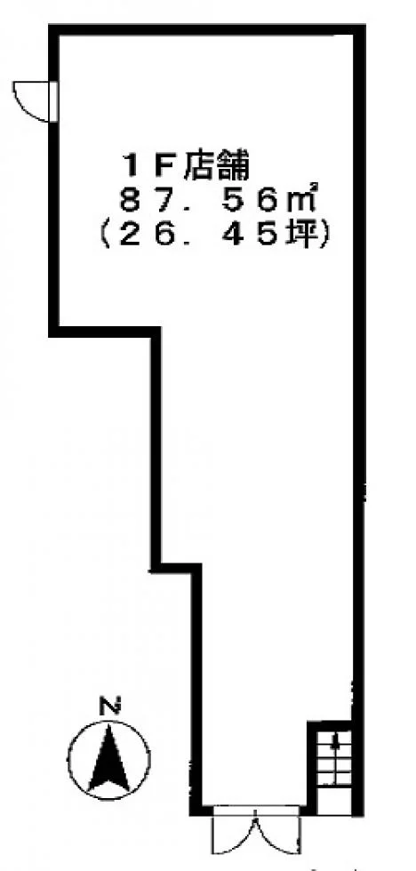 (仮称)東向島店舗 1 フロア図面 7