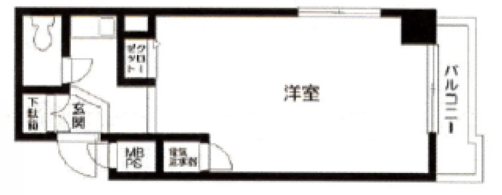 日神パレス錦糸町 7 フロア図面 1