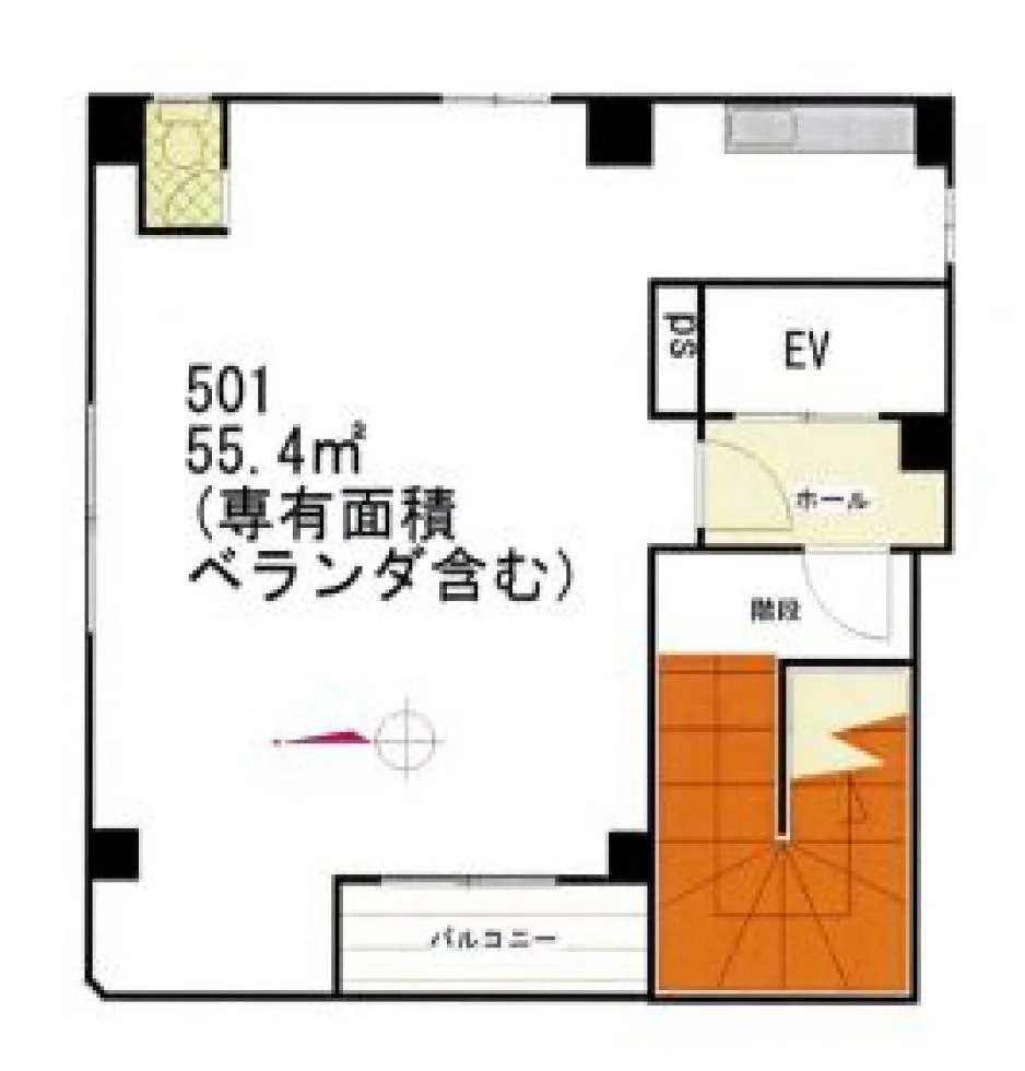 佐藤ビル 5 フロア図面 5