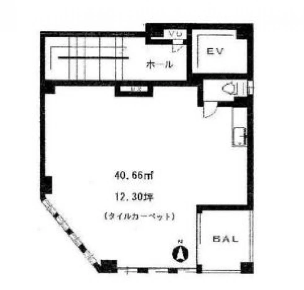 丸池ビル 5 フロア図面 5