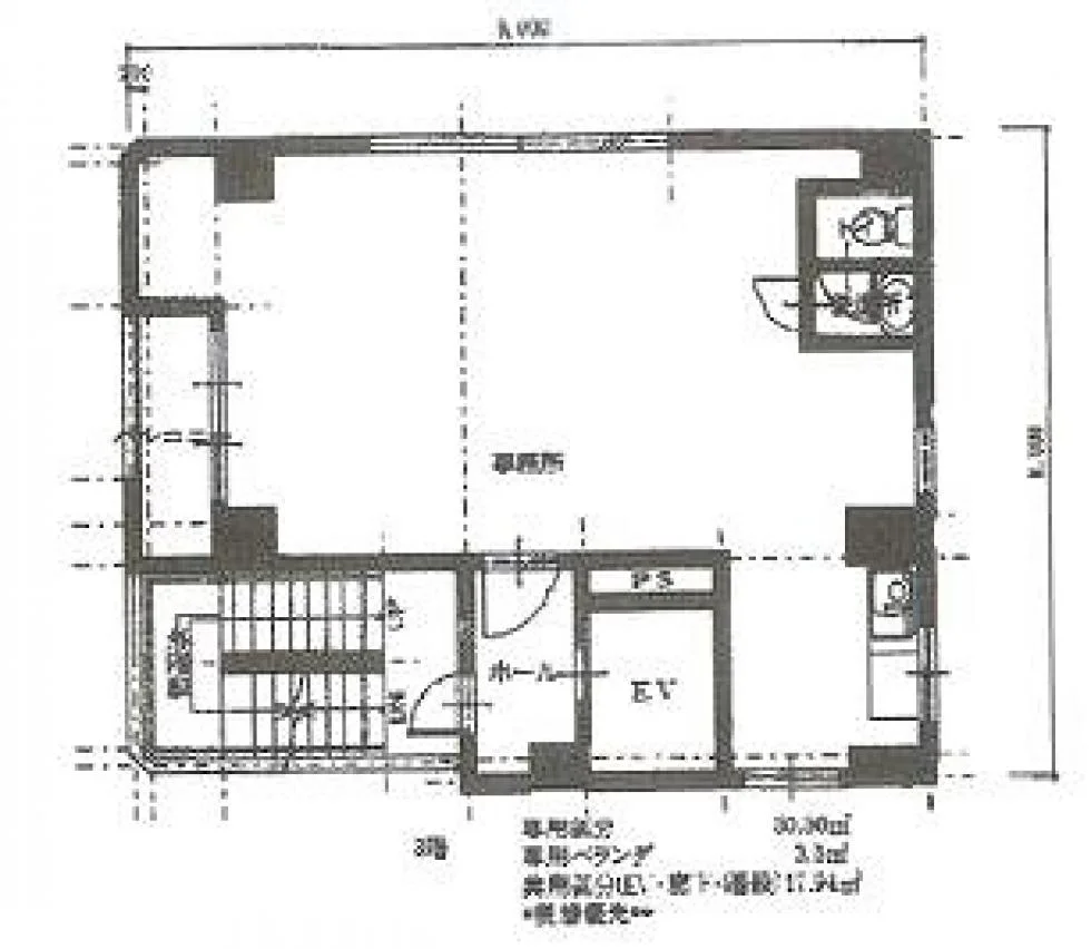 佐藤ビル 3 フロア図面 5