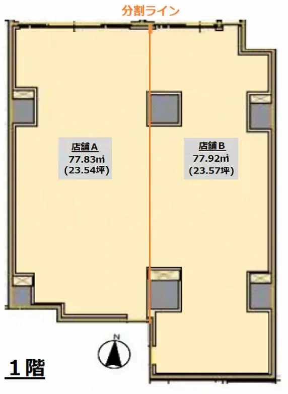 プライムメゾン錦糸町 1 フロア図面 9