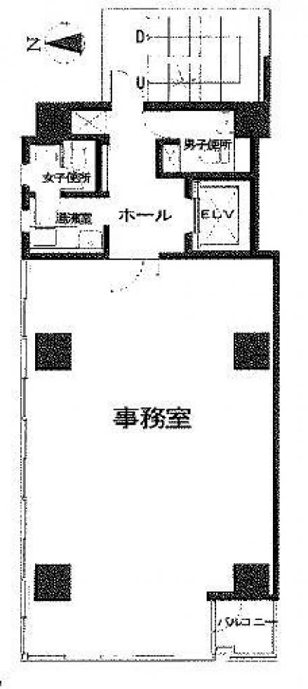 錦糸町ミハマビル 9 フロア図面 1