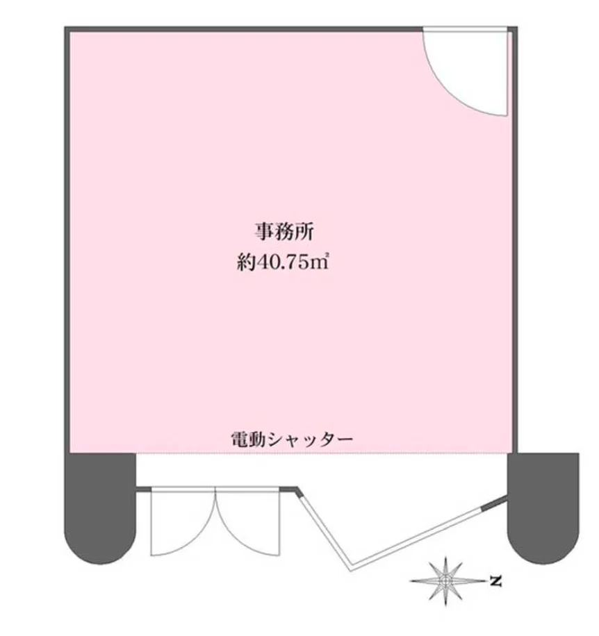 コーポリヴァーストンビル 1 フロア図面 1