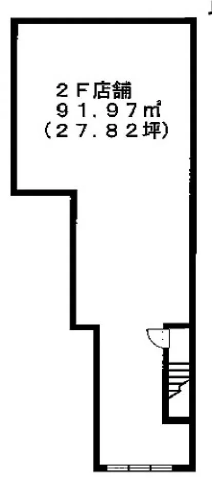 (仮称)東向島店舗 2 フロア図面 1