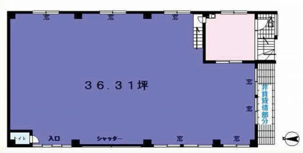 メゾンド・フクシマ 1 フロア図面 9