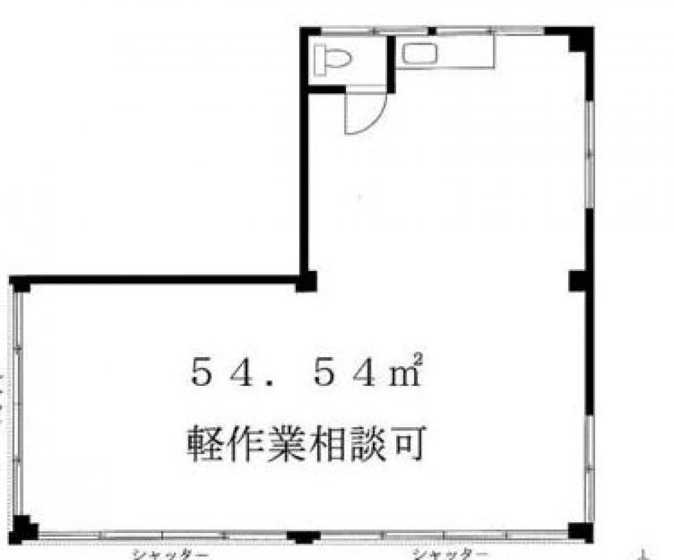 鈴木ビル 1 フロア図面 7