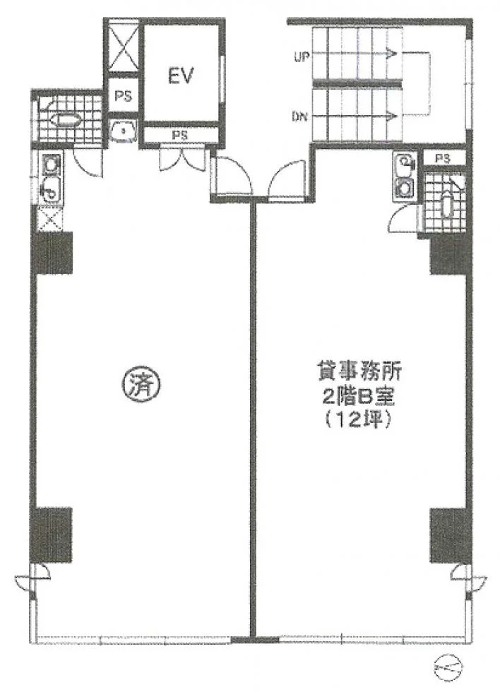 信宝ビル 2 フロア図面 5