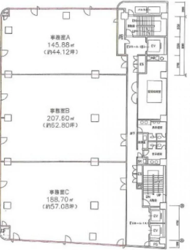 THE PARK 8 フロア図面 1