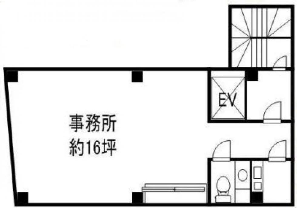 花椿ビル 3 フロア図面 5