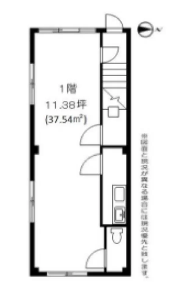 竹田ビル 1 フロア図面 4