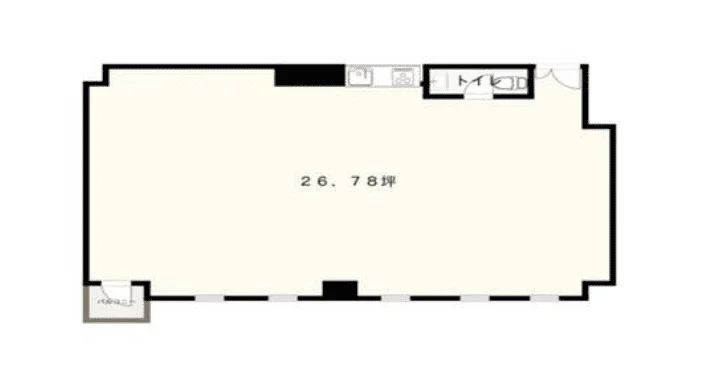 ウエノエストビル 5 フロア図面 1