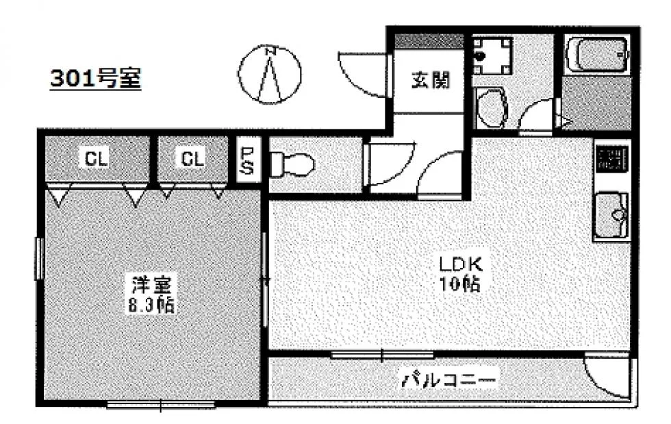 VIEW MATSUNAGAビル 3 フロア図面 9