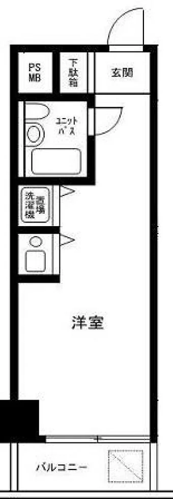 スカイノブレ御徒町ビル 5 フロア図面 5