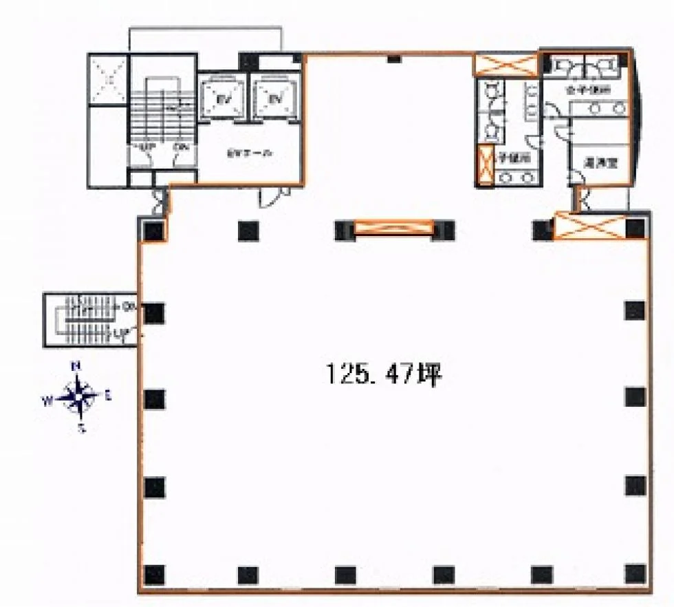 ヒューリック新御徒町 6 フロア図面 6