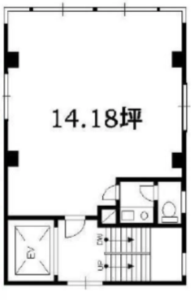 ワタナベビル 4 フロア図面 7