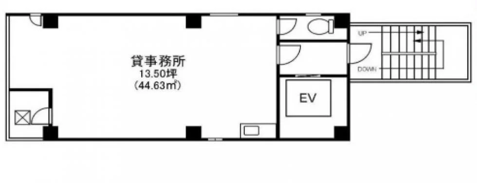 渡井ビル 7 フロア図面 1