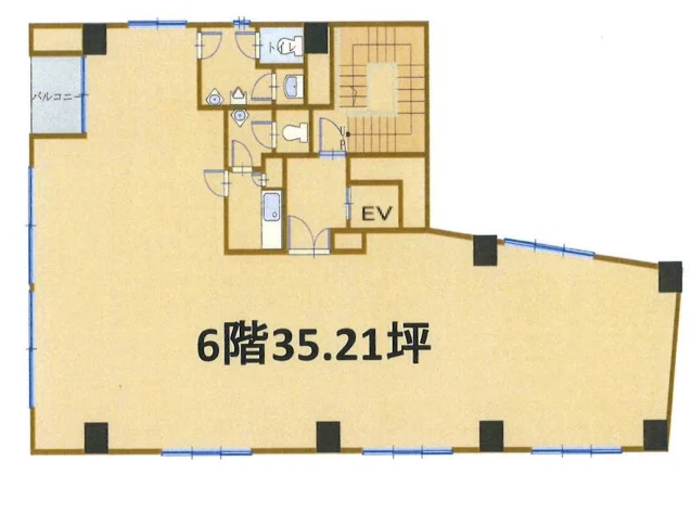 石田ビル 6 フロア図面 5