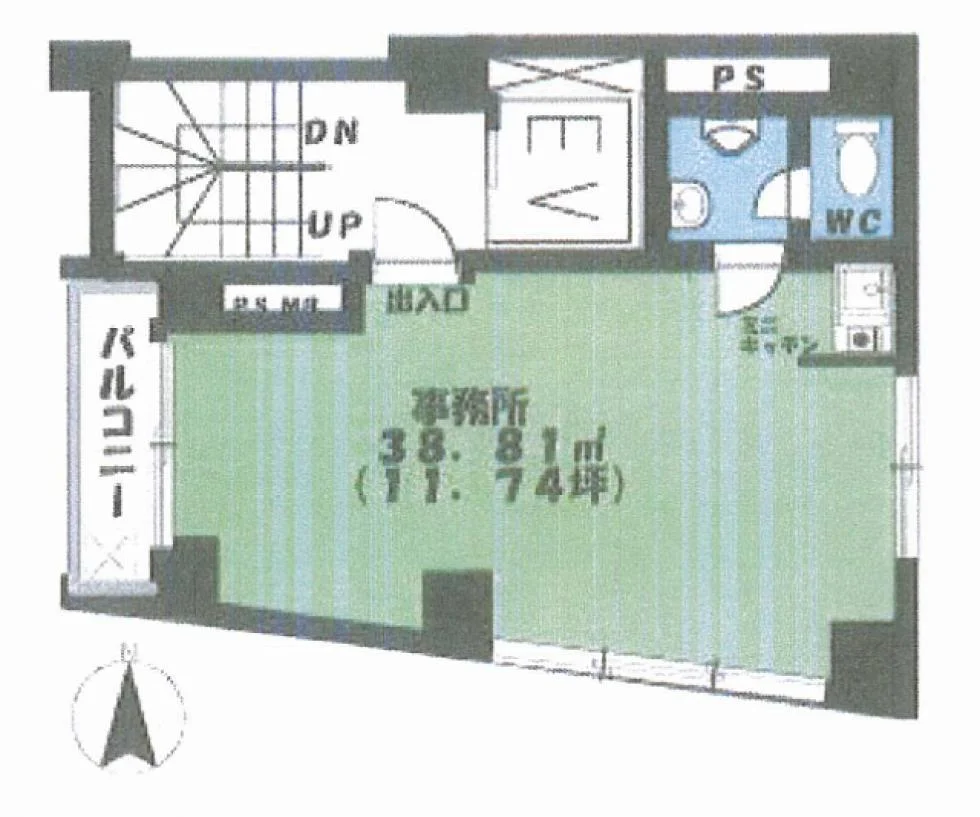 FIRST STAGE ASAKUSA BLDビル 2 フロア図面 7