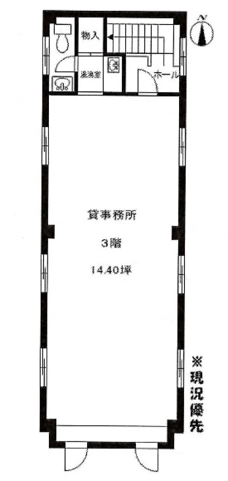 東貴ビル 3 フロア図面 7