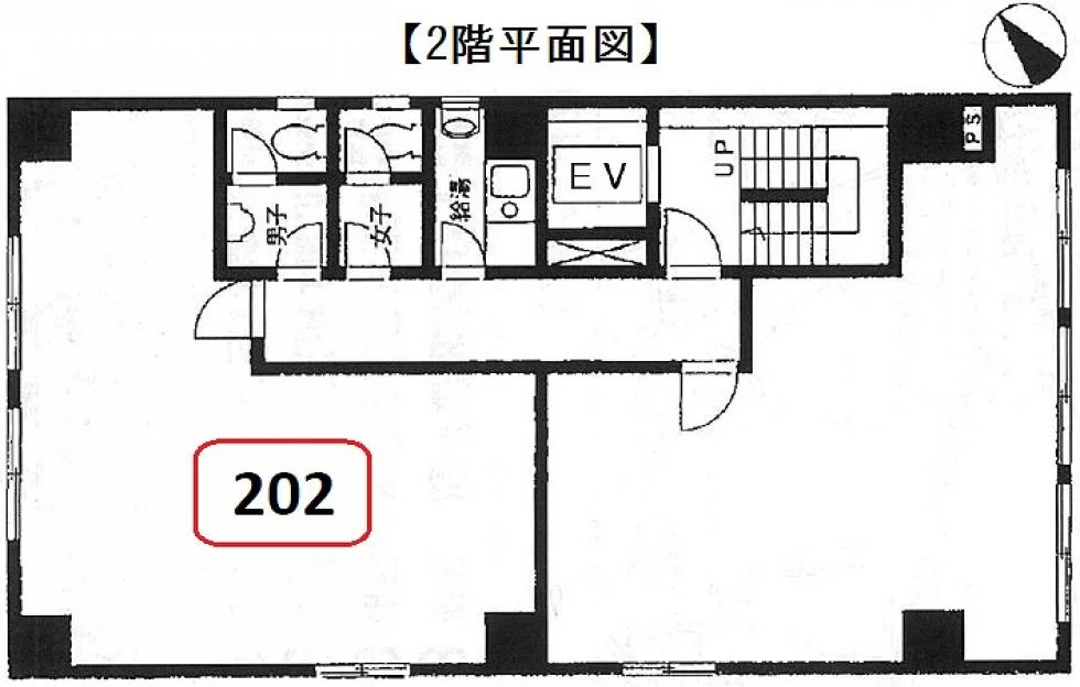 東上野2丁目ビル 2 フロア図面 1