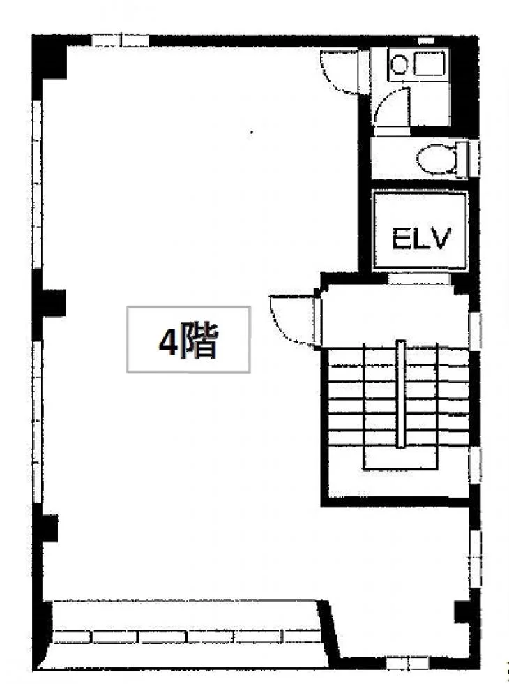 小林ビル 4 フロア図面 2