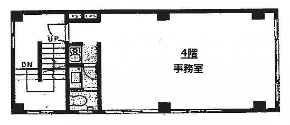 松村蔵前ビル 4 フロア図面 4