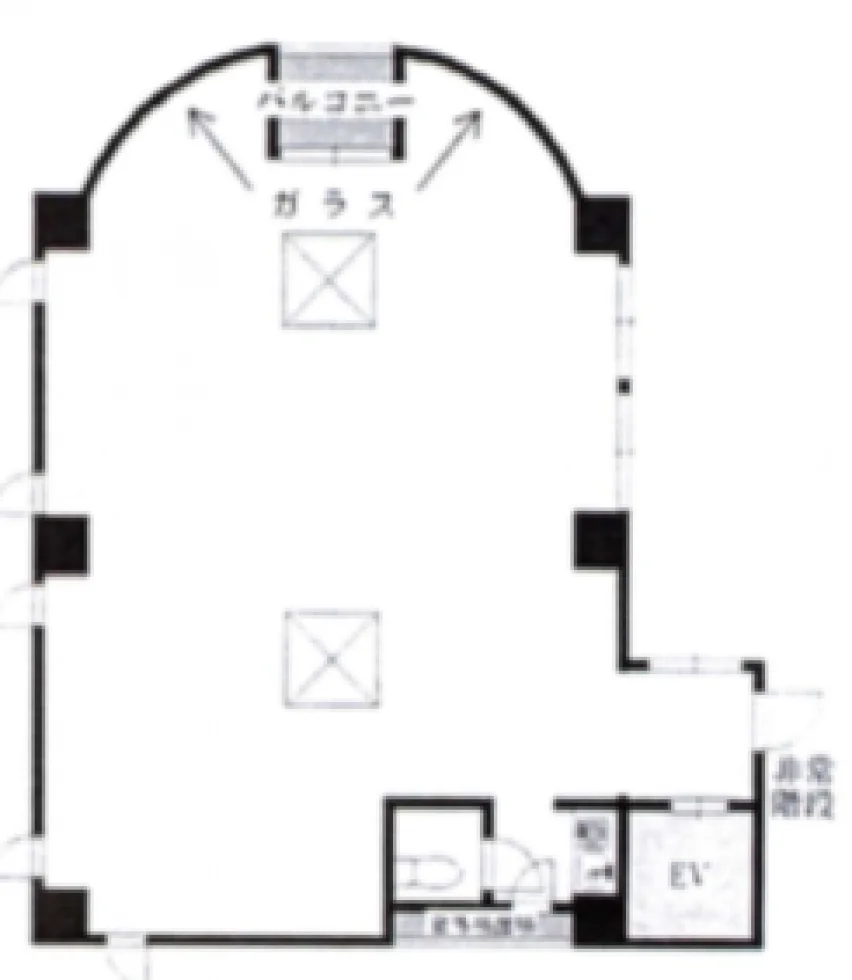 蔵前妙見屋ビル 7 フロア図面 1