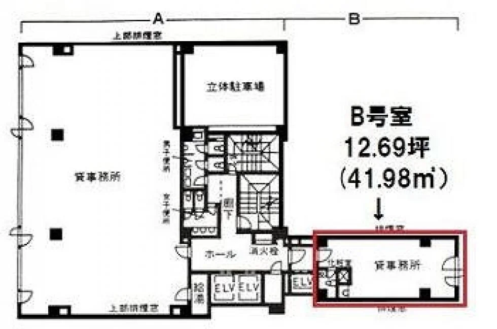 VORT上野Ⅱ 6 フロア図面 1