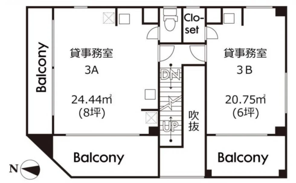 BRIDD秋葉原 3 フロア図面 4