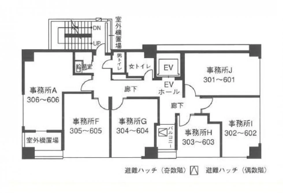 BSC秋葉原 3 フロア図面 1