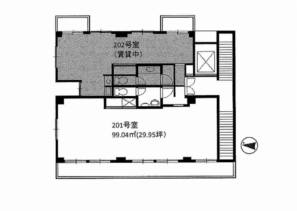 ヴェラハイツ御徒町ビル 2 フロア図面 5